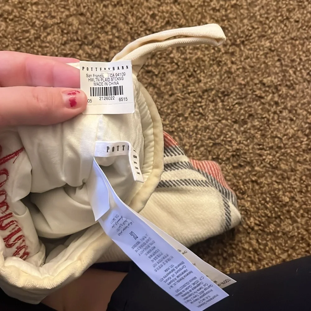 Pottery Barn Joanna Stocking